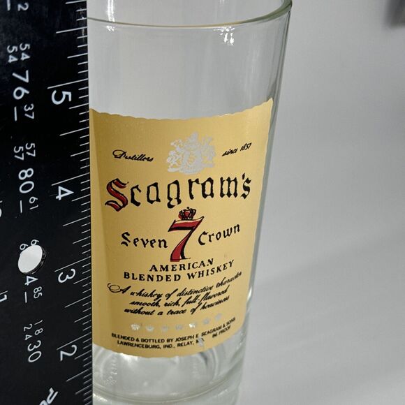 Beer Liquor Glasses Lot of 5 Market St Seagrams Kriek King Stefans FREE SHIPPING - Picture 12 of 16